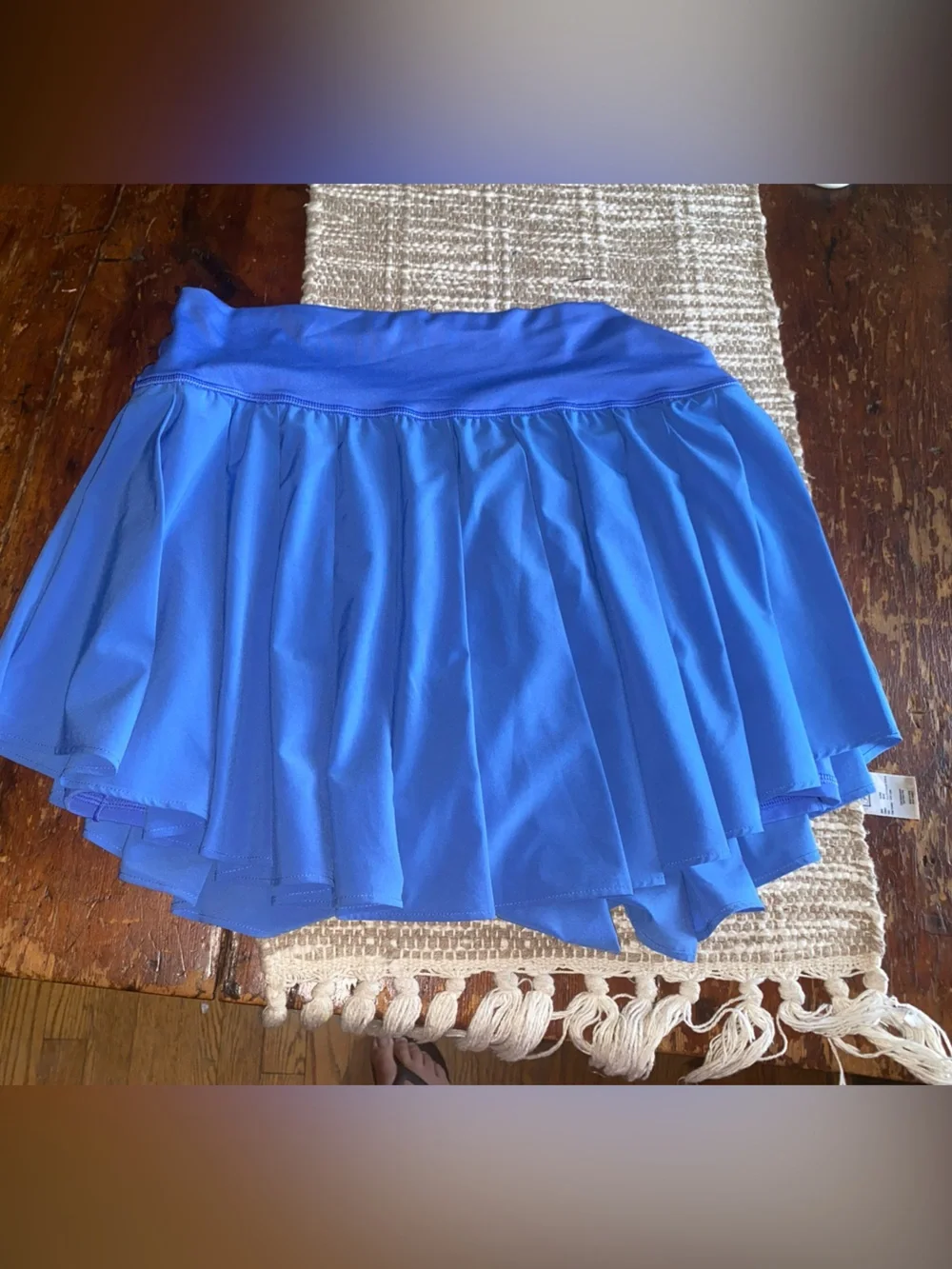 aerie Royal Blue Active Shorts with Subtle Logo